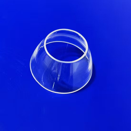 I Plant Sales Quarzglasflansch, transparenter, hochtemperaturbeständiger Quarzflansch